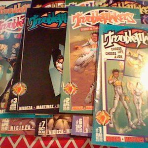13 Troublemakers 1-7,13-18, 1997 Valiant Acclaim